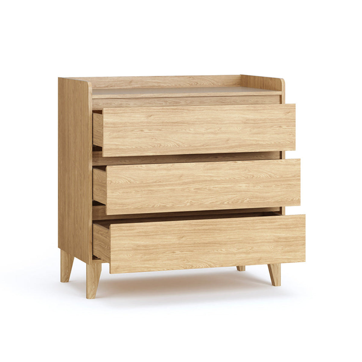 Commode 3 tiroirs Vox Muve Bois - vue 2