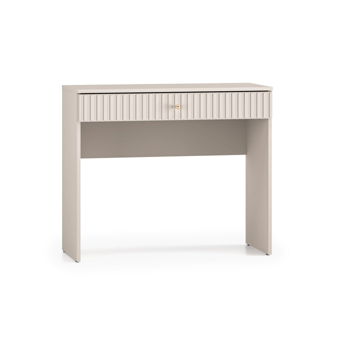 Console coiffeuse 1 tiroir Nova Cachemire