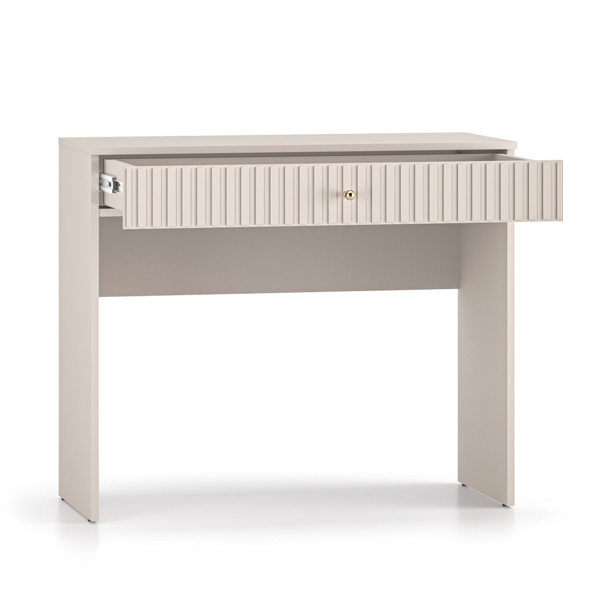 Console coiffeuse 1 tiroir Nova Cachemire - vue 3