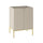Meuble sous-vasque 60cm 2 portes sur pieds Daria Cachemire