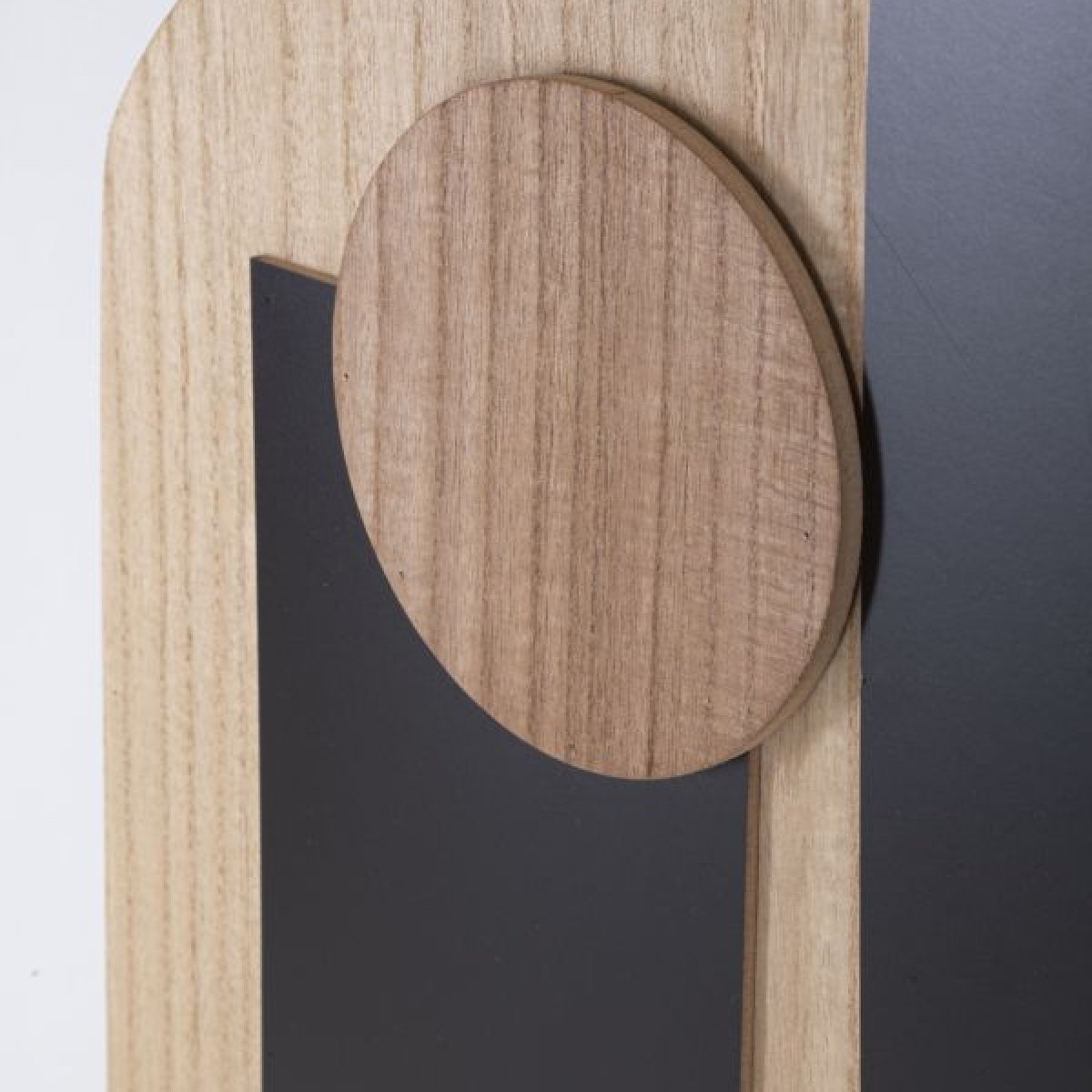 Décoration murale abstraite 60x80 cm Malva Bois et Noir - vue 4