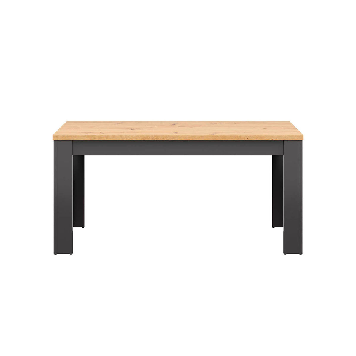 Table à manger extensible 6 à 8 places Duck Gris anthracite et Bois - vue 3
