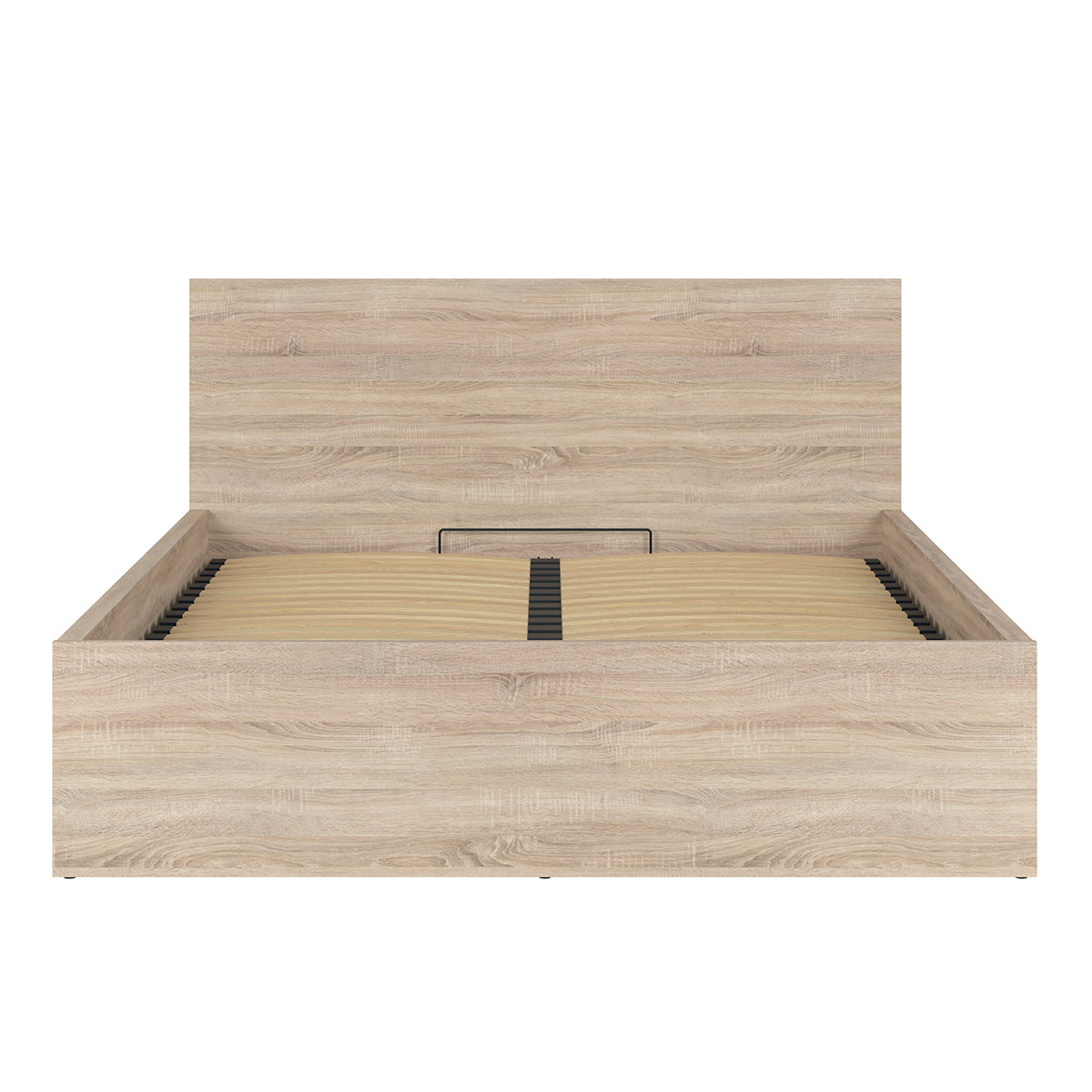 Lit coffre 160x200 sommier inclus Edwin Bois Clair - vue 4
