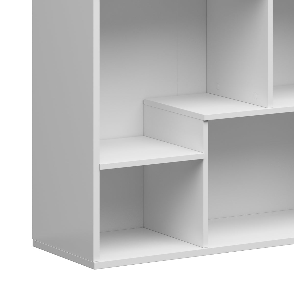 Bibliothèque 140 cm Edwin Blanc - vue 3