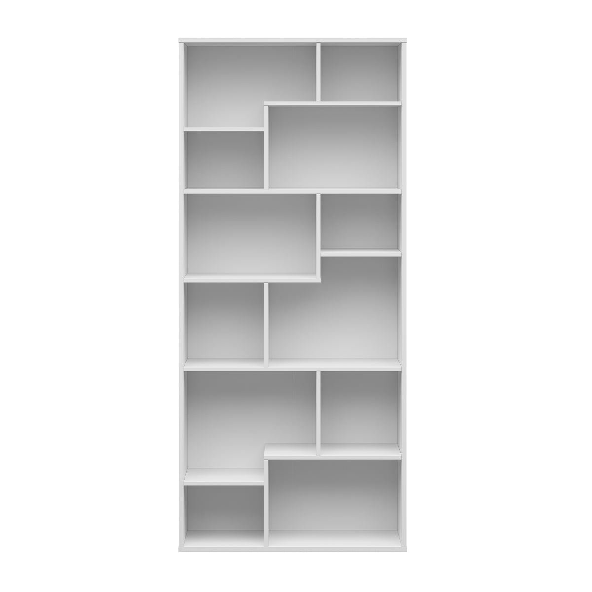Bibliothèque 197 cm Edwin Blanc - vue 2