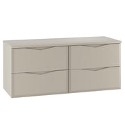 Meuble sous-vasque 120cm plan de toilette Ellie Cachemire