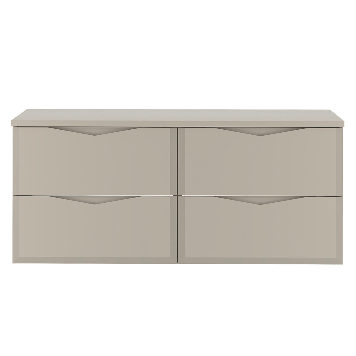 Meuble sous-vasque 120cm plan de toilette Ellie Cachemire - vue 2