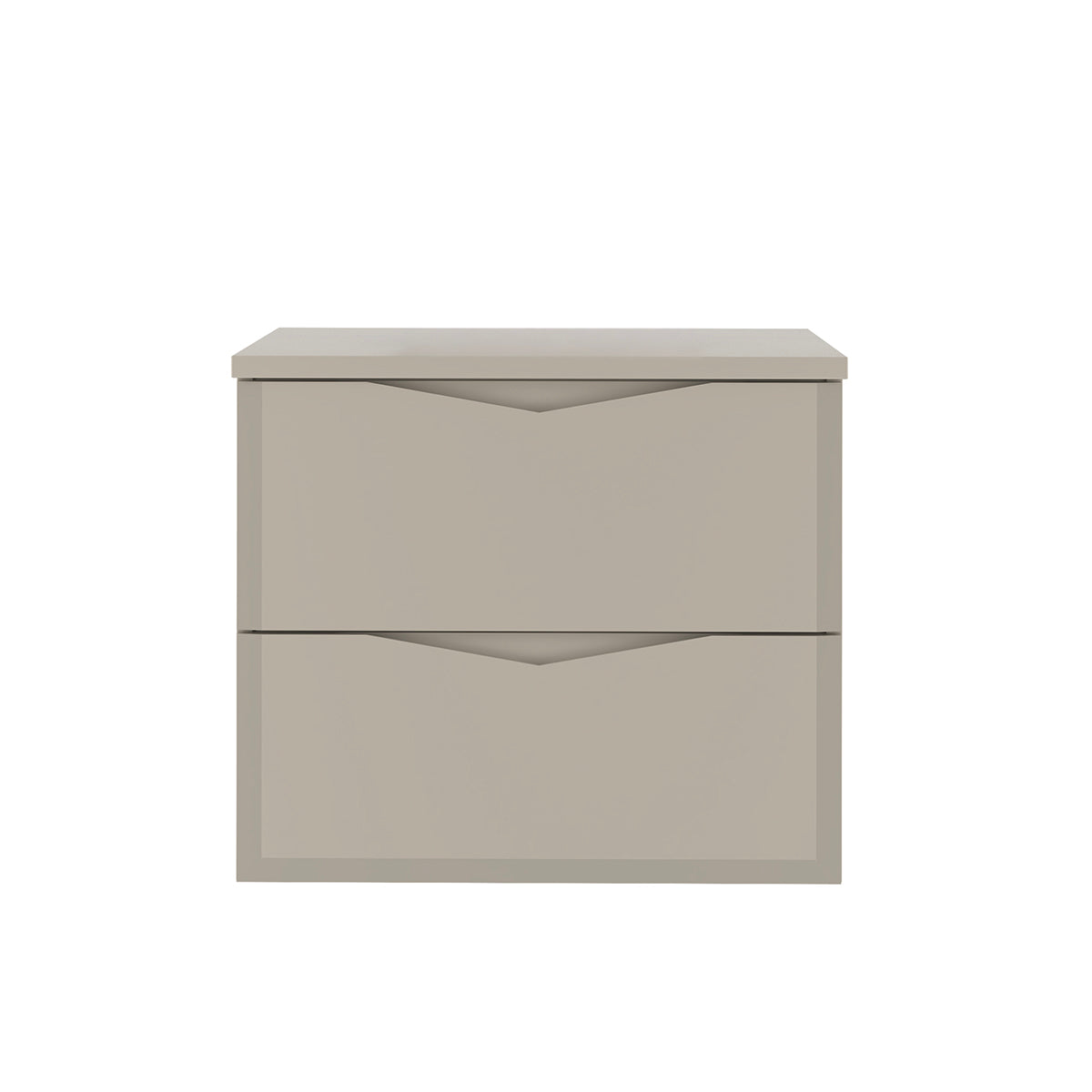 Meuble sous-vasque 60cm plan de toilette Ellie Cachemire - vue 2