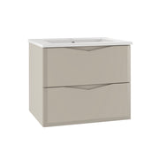 Meuble simple vasque encastrée 60cm Ellie Cachemire