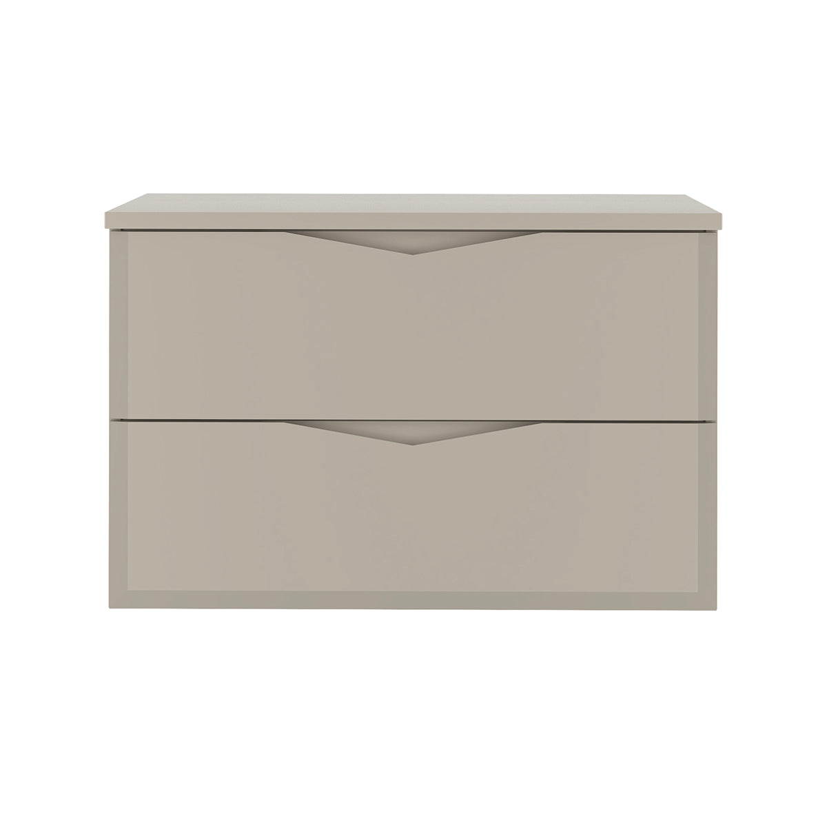 Meuble sous-vasque 80cm plan de toilette Ellie Cachemire - vue 2