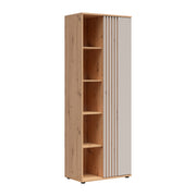 Armoire 1 porte Ezra Cachemire et Bois