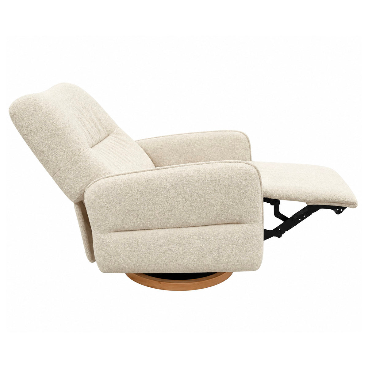 Fauteuil relax électrique tissu bouclé Vipack Rocky Beige