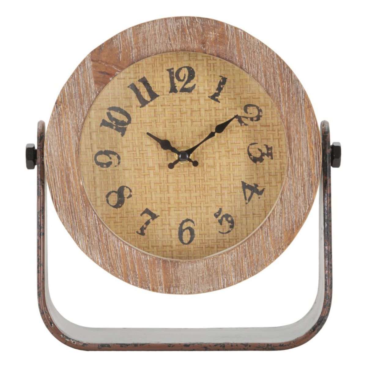 Horloge à poser 23,5 cm Atlanta Bois - vue 2