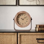 Horloge à poser 23,5 cm Atlanta Bois