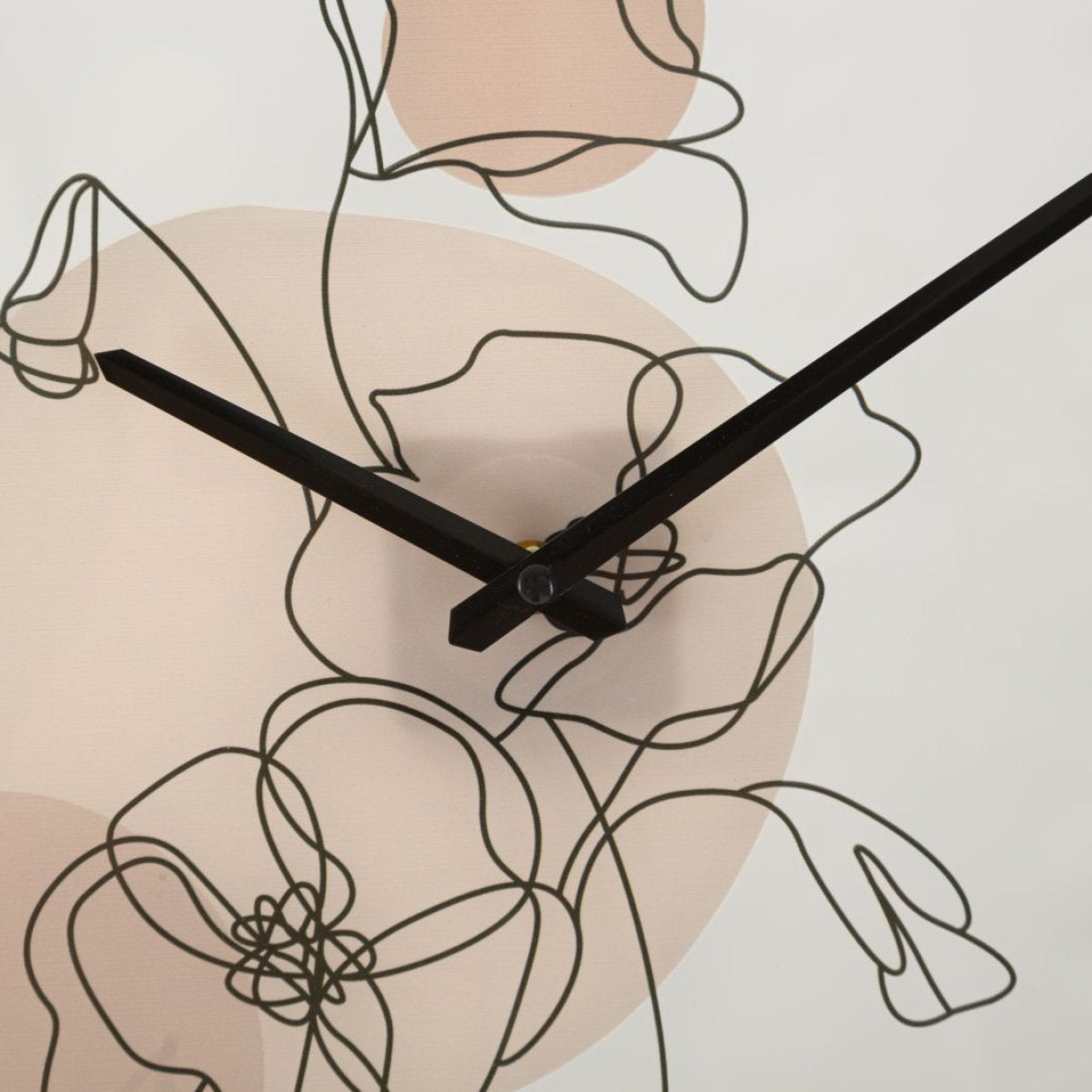 Horloge murale 40 cm Coquelicot Calliope Blanc et Noir - vue 3