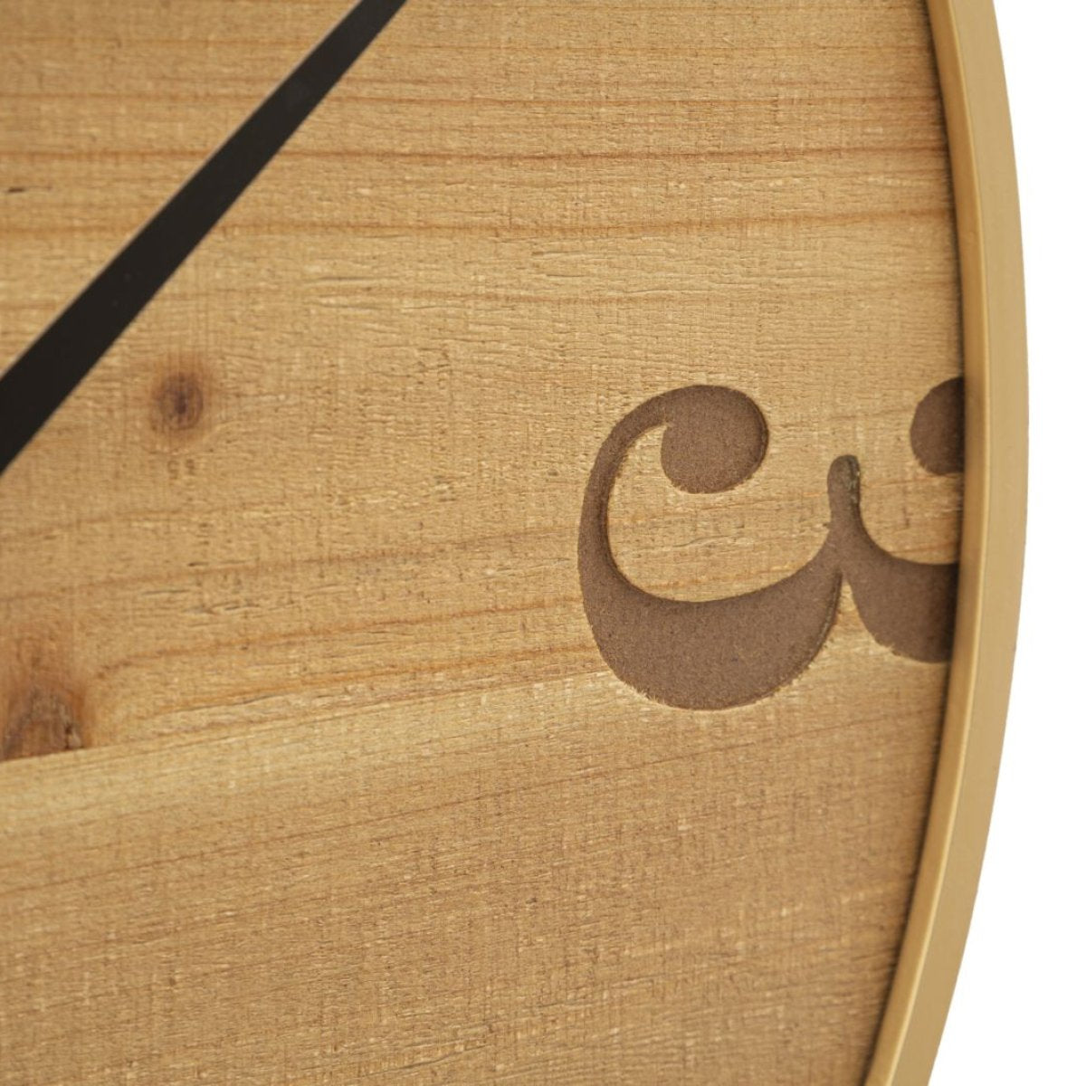 Horloge murale 50 cm Stefano Bois - vue 4