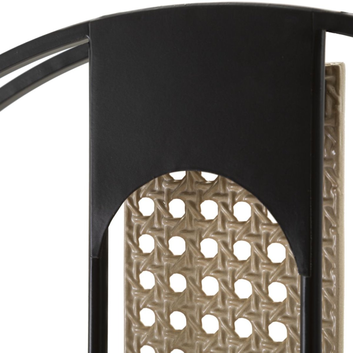 Horloge murale 60 cm Barnaby Noir et Bois - vue 5