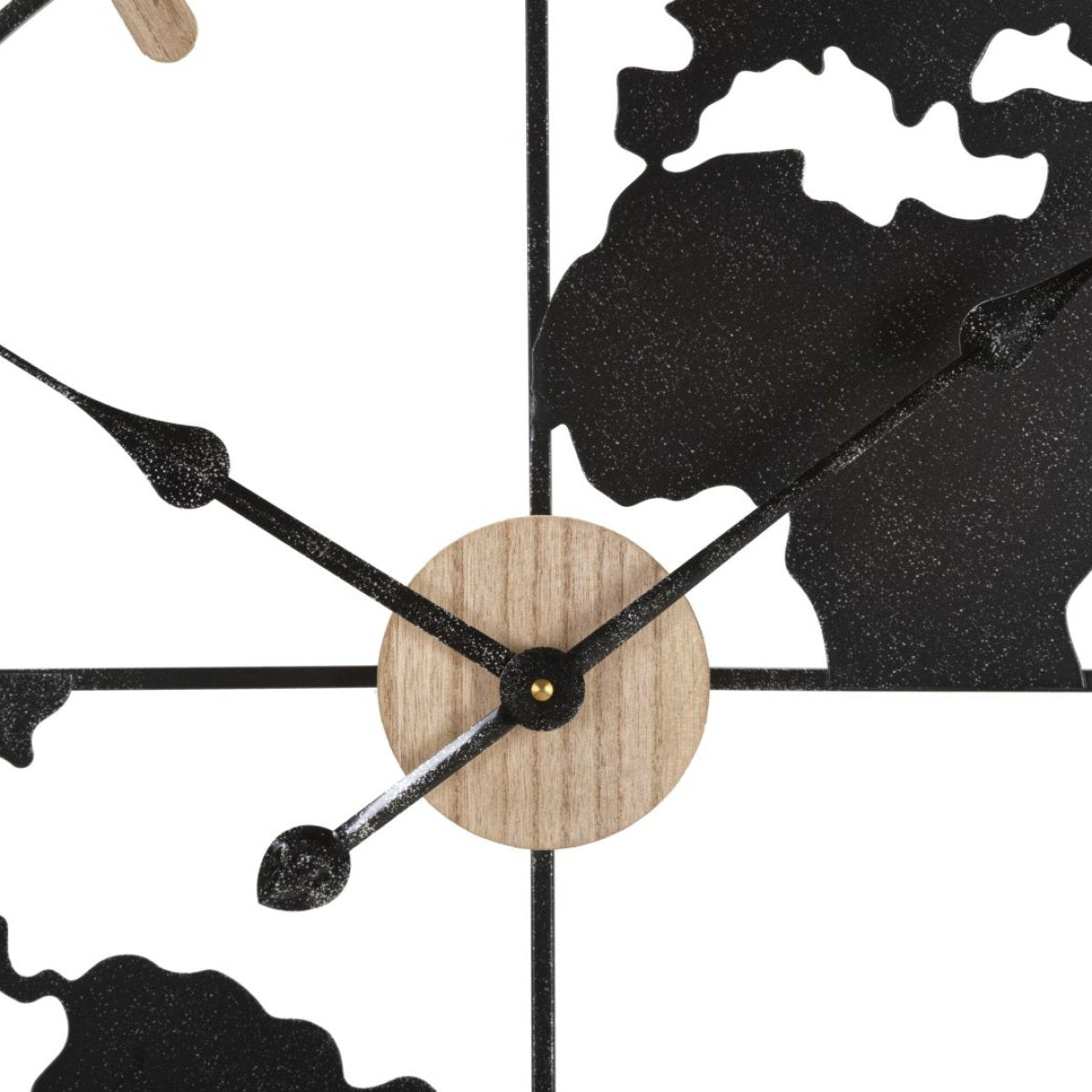 Horloge murale 60 cm Mondo Noir et Doré - vue 3
