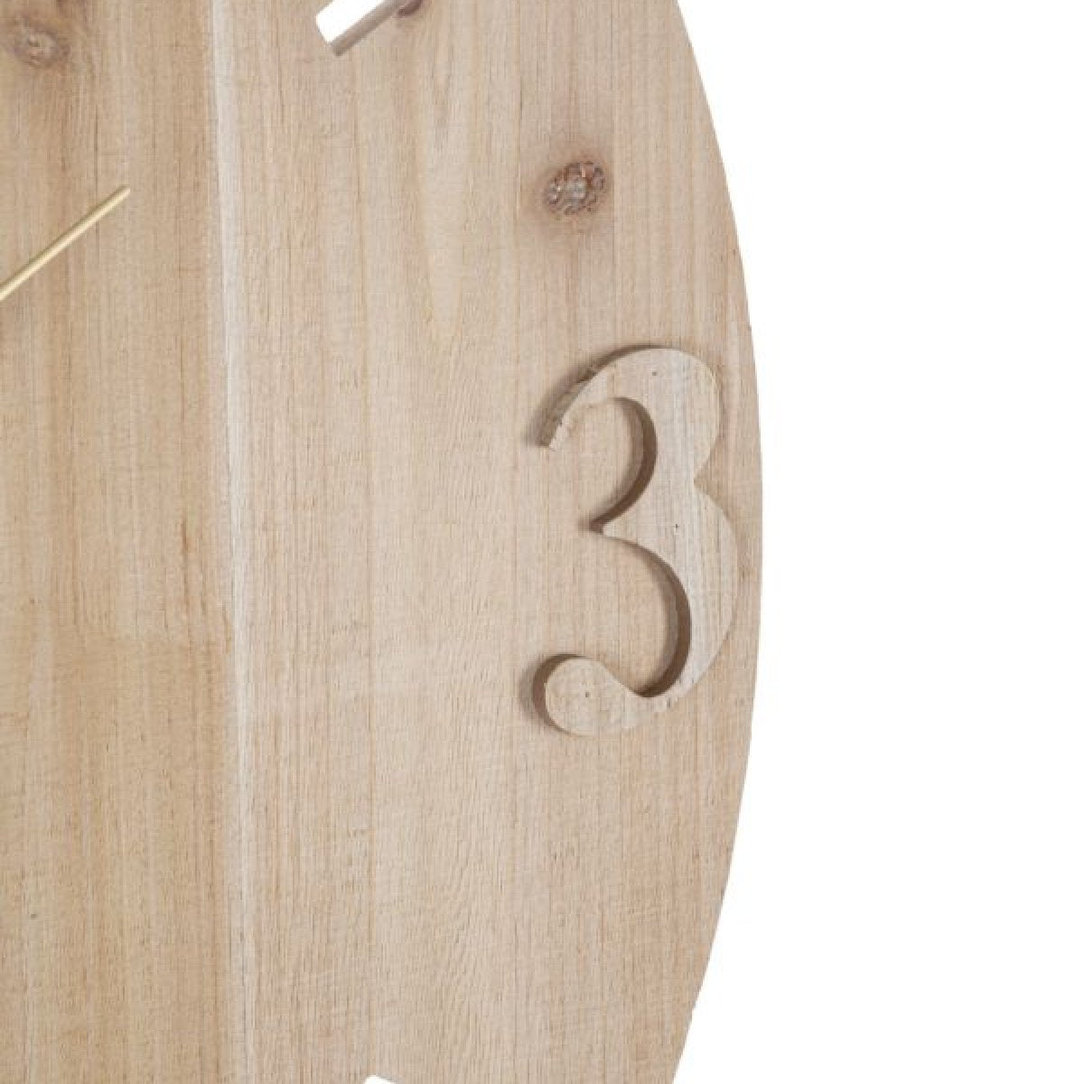 Horloge murale 60 cm Ottavia Bois et Noir - vue 4