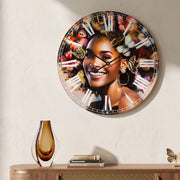 Horloge murale 60 cm Sidonie Multicolore
