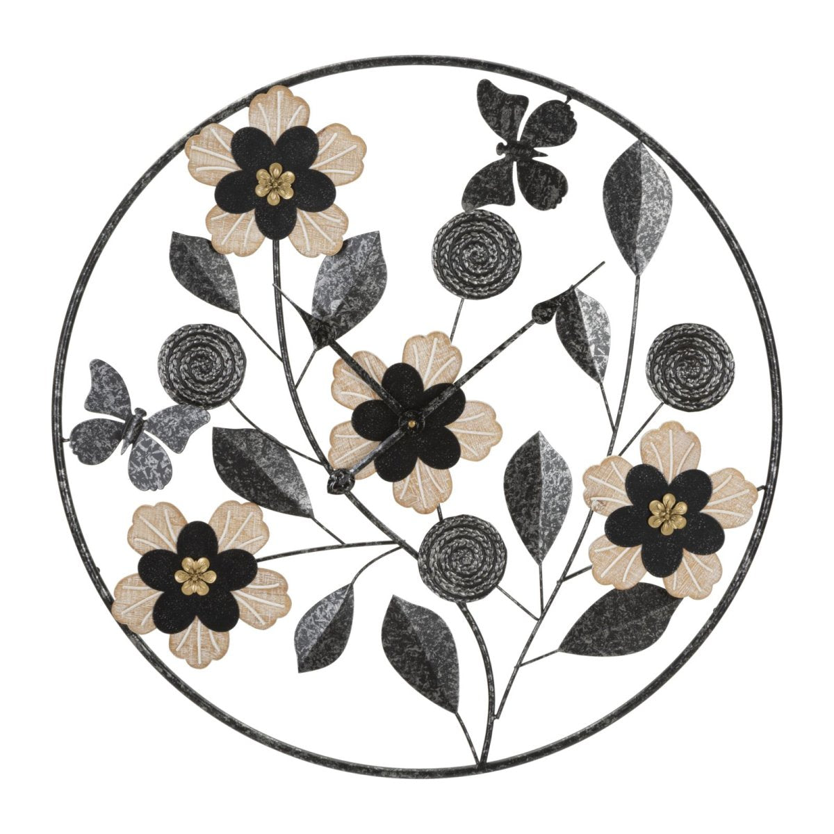 Horloge murale 67 cm Margaret Noir - vue 2