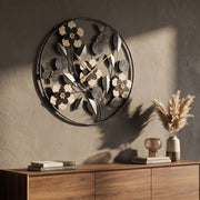 Horloge murale 67 cm Margaret Noir