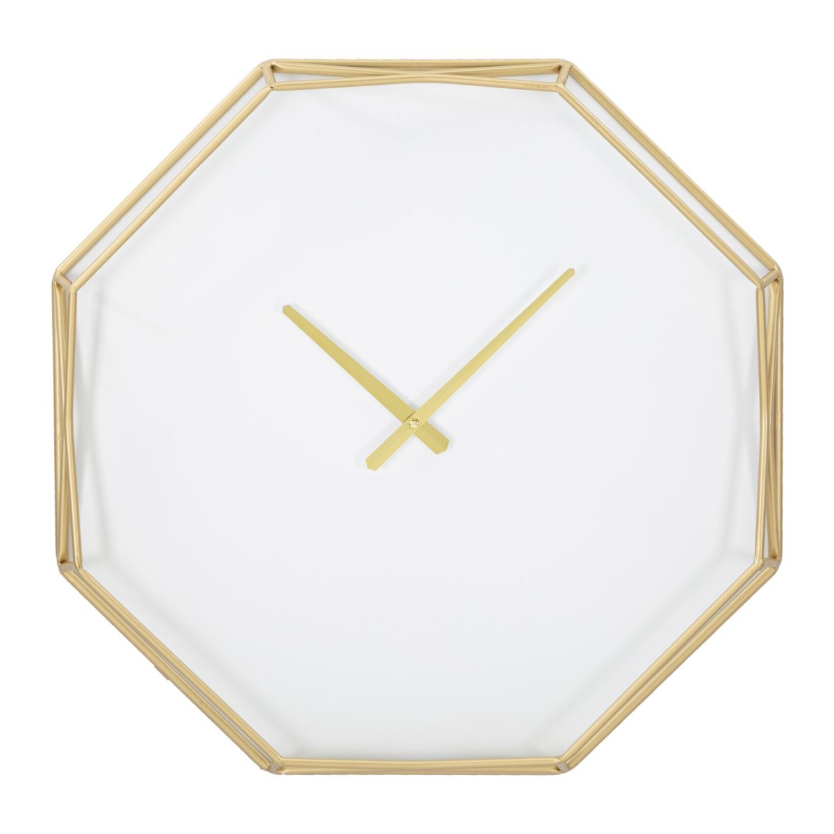 Horloge murale Cordelia Doré et Blanc 56 cm - vue 2