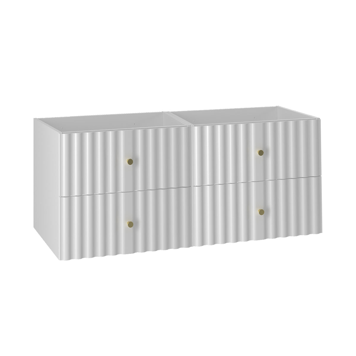 Meuble sous-vasque 120cm Izae Blanc