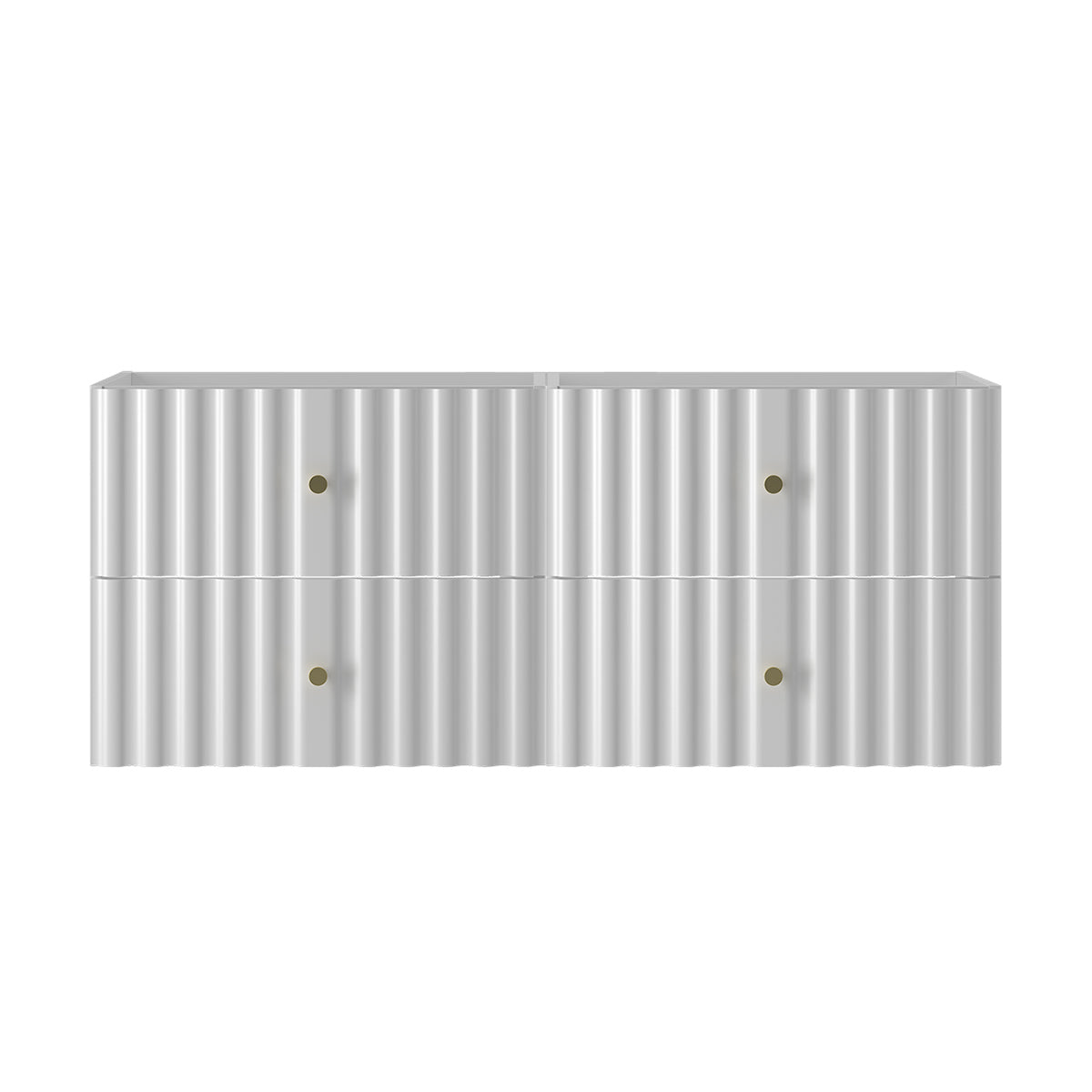 Meuble sous-vasque 120cm Izae Blanc - vue 2