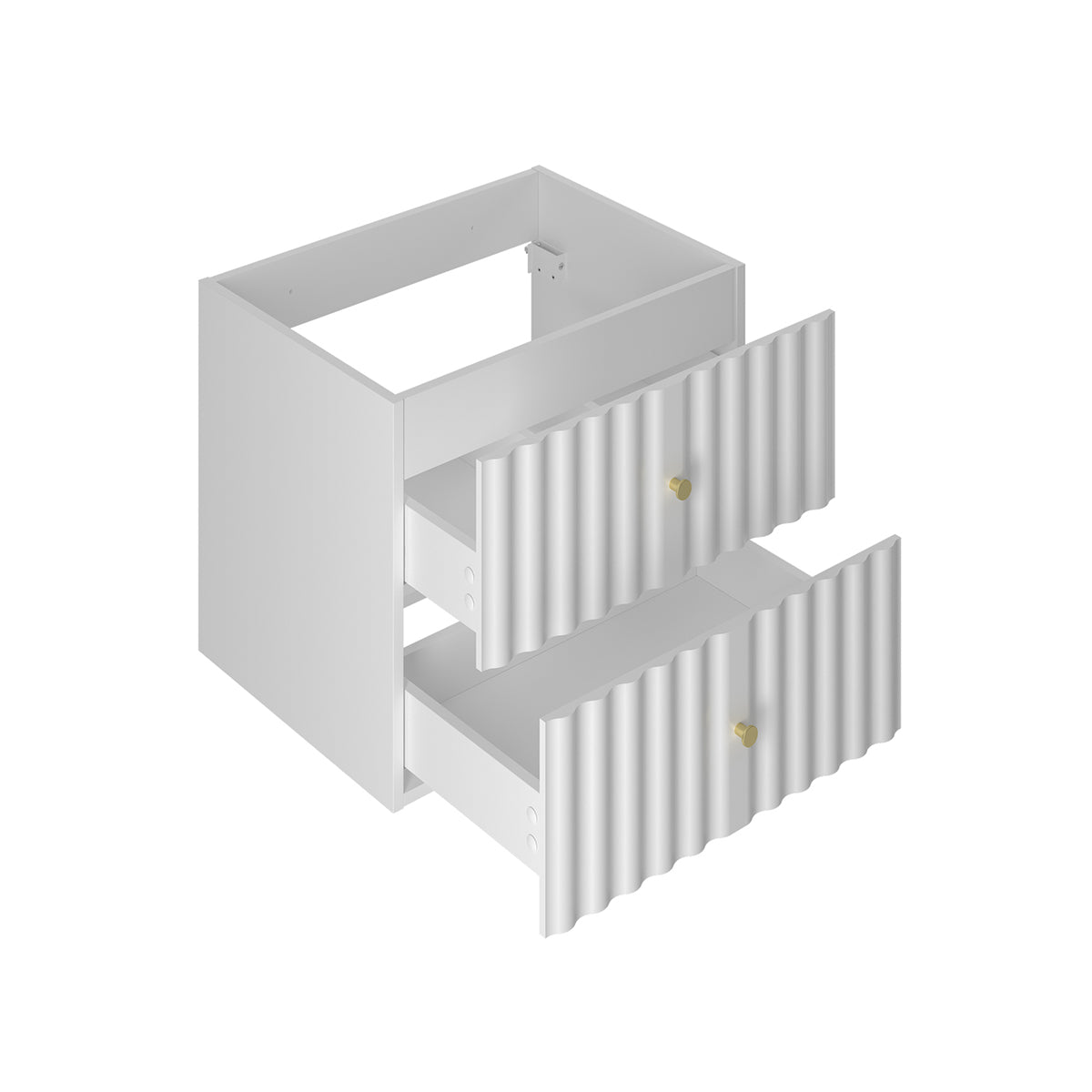 Meuble sous-vasque 120cm Izae Blanc - vue 3