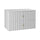 Meuble sous-vasque 80cm plan de toilette Izae Blanc
