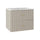 Meuble simple vasque encastrée 60cm Izae Cachemire