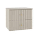 Meuble sous-vasque 60cm plan de toilette Izae Cachemire