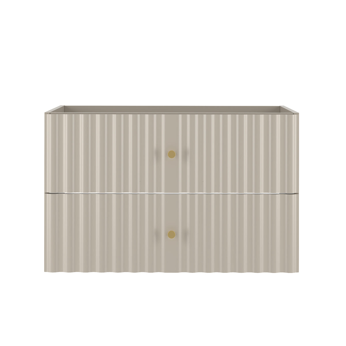 Meuble sous-vasque 80cm Izae Cachemire - vue 2