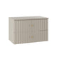 Meuble sous-vasque 80cm plan de toilette Izae Cachemire