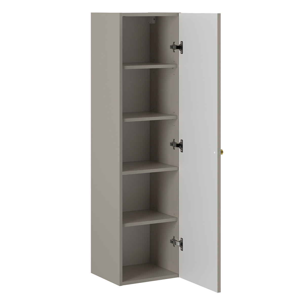 Ensemble meuble simple vasque 80cm et colonne Izae Cachemire - vue 5