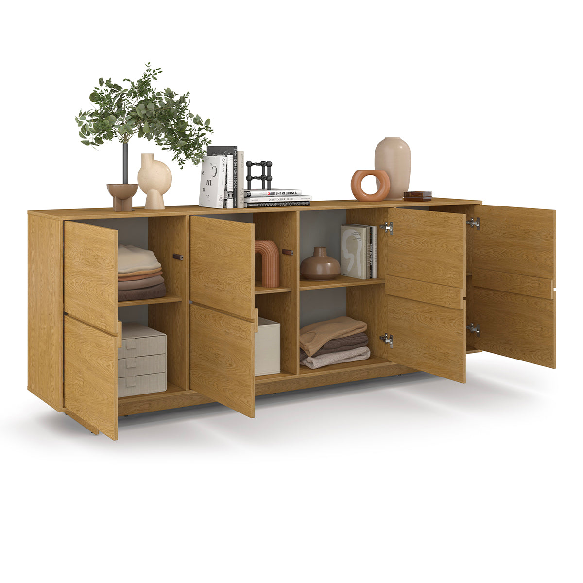 Buffet 4 portes Tadao Bois - vue 5