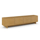 Meuble TV 4 portes 221 cm Tadao Bois
