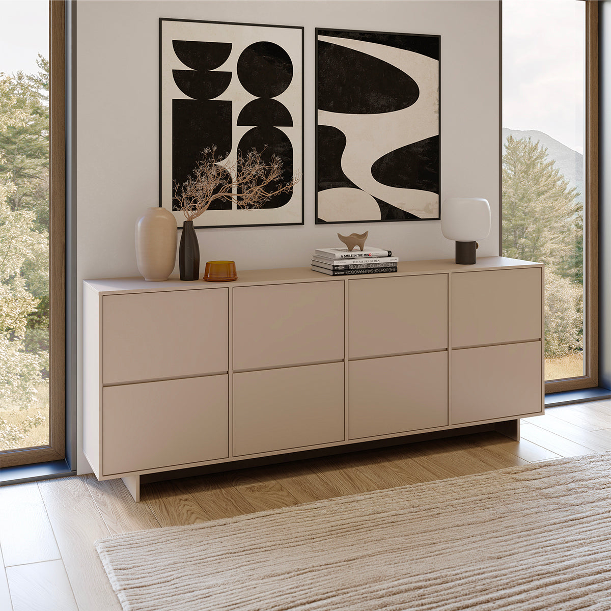 Buffet 4 portes Tadao Cachemire - vue 2