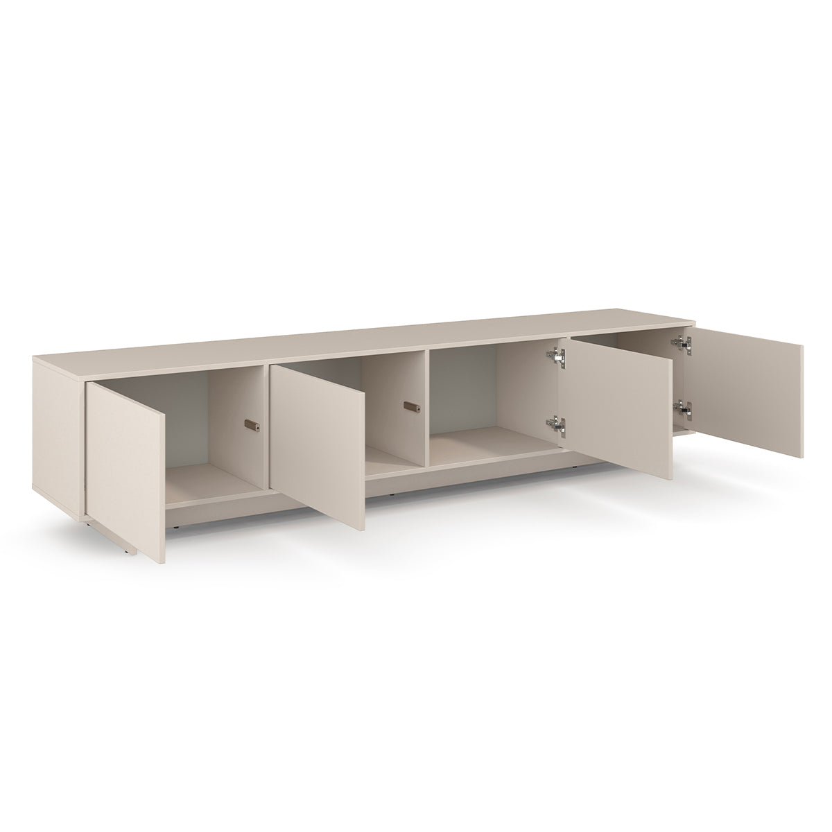Meuble TV 4 portes 221 cm Tadao Cachemire - vue 4