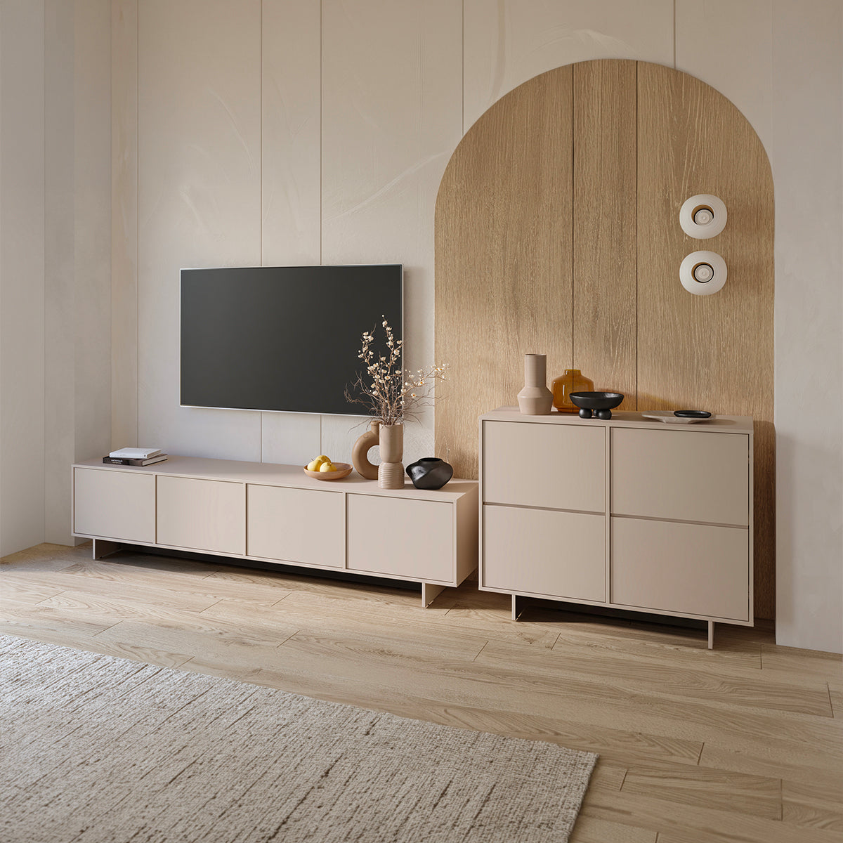 Buffet 2 portes Tadao Cachemire - vue 8