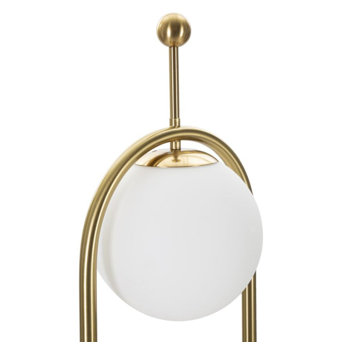 Lampadaire 1 globe en verre 168 cm Azélie Doré - vue 4