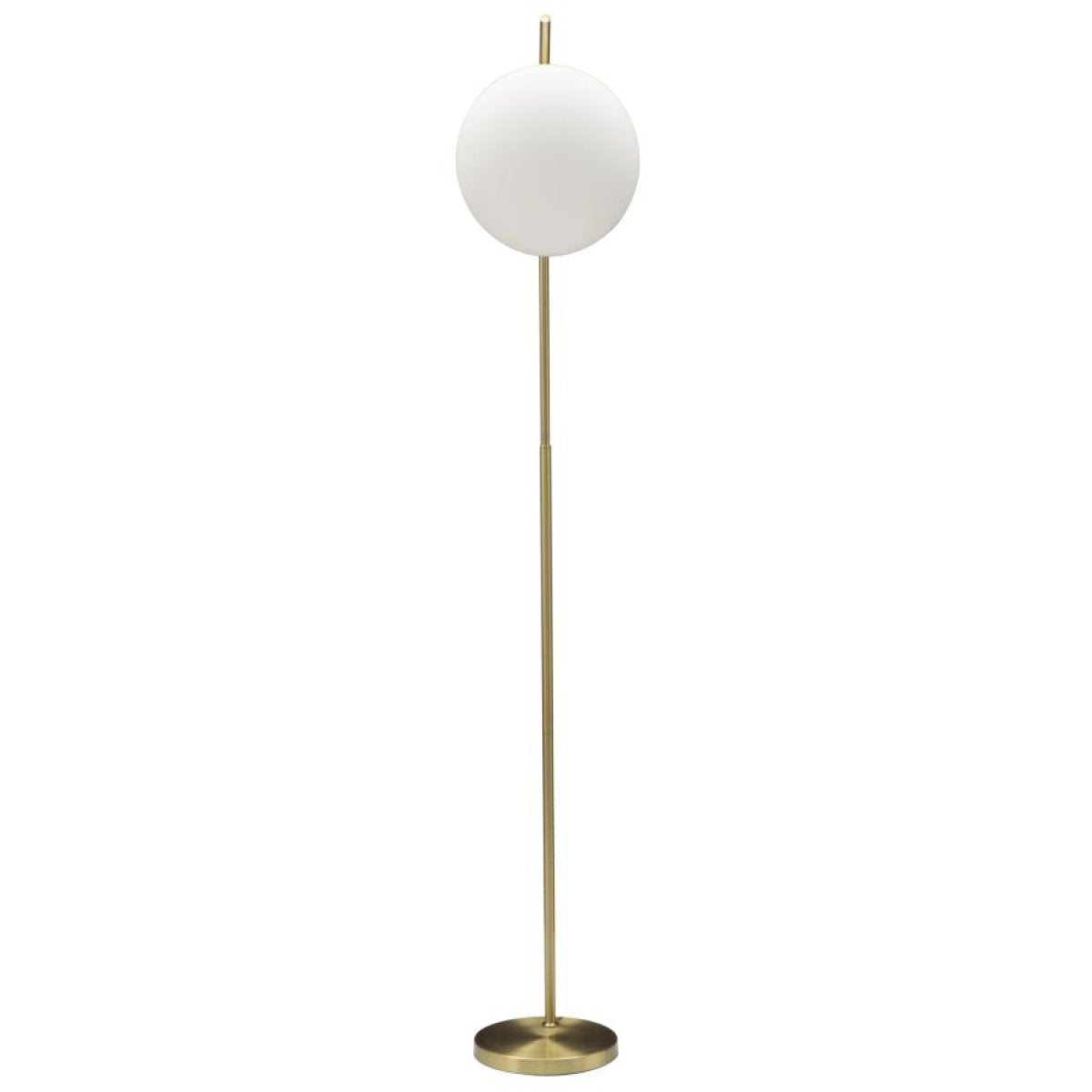 Lampadaire 1 globe en verre 179 cm Azélie Doré - vue 5