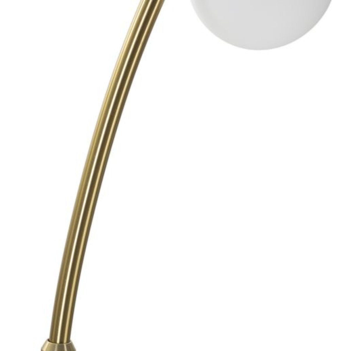 Lampadaire 6 globes en verre 220 cm Azélie Doré - vue 3