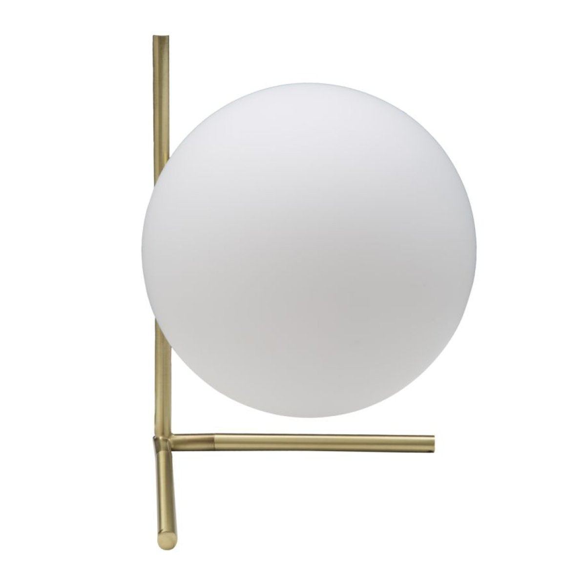 Lampe à poser 1 globe en verre 27 cm Azélie Doré - vue 3