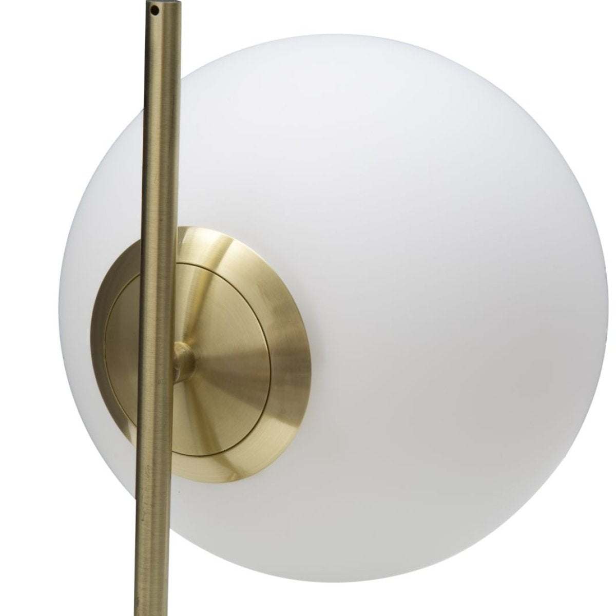 Lampe à poser 1 globe en verre 27 cm Azélie Doré - vue 4