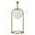 Lampe à poser 1 globe en verre 50 cm Azélie Doré