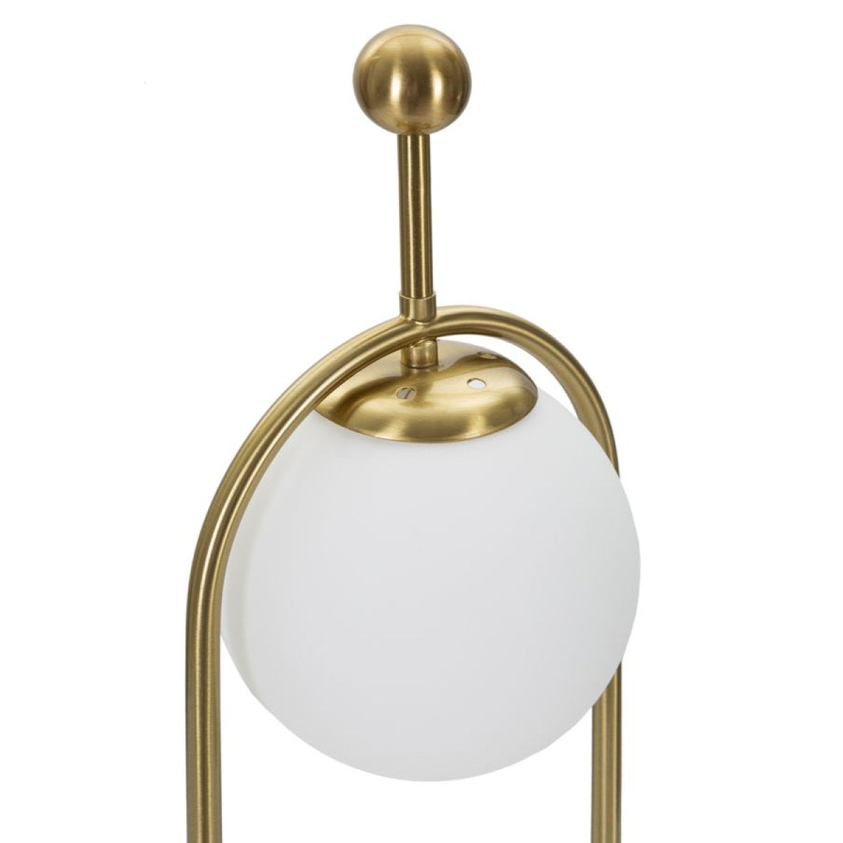 Lampe à poser 1 globe en verre 50 cm Azélie Doré - vue 3
