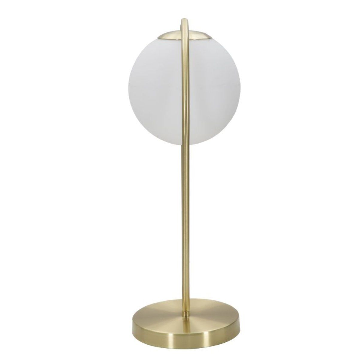 Lampe à poser 1 globe verre 50 cm Azélie Doré - vue 3
