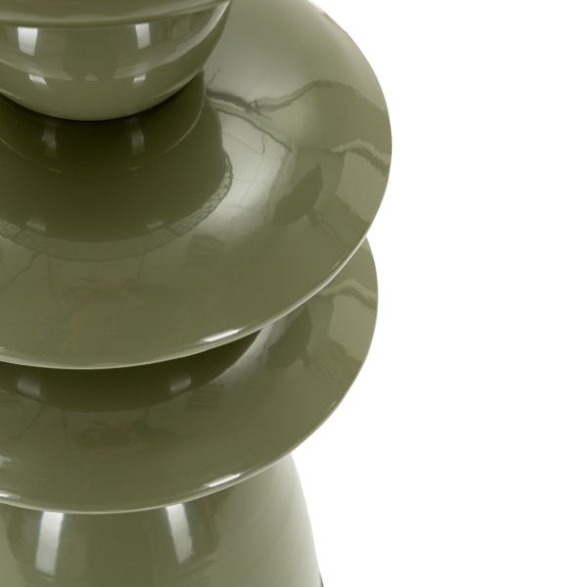 Lampe à poser abat-jour en métal 71 cm Noléa Vert - vue 4